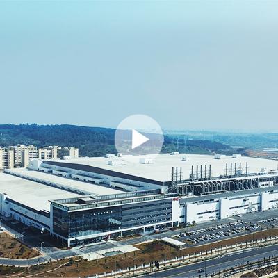 綿陽惠科液晶面板產線近-年發生十幾次電壓順降,在華為模塊化UPS保障下，整個生產線穩定運行